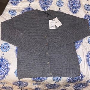 Theory Button Down Cardigan